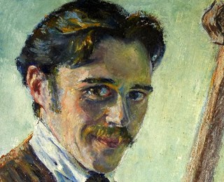 Erwin Bowien (1899-1972)_Jugendliches Selbstbildnis, 20er Jahre