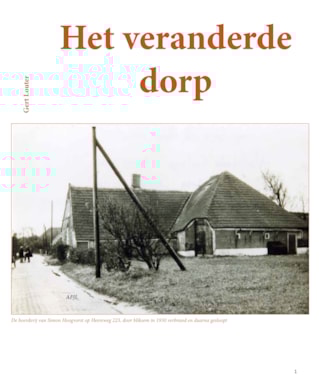 het veranderde dorp titelpag